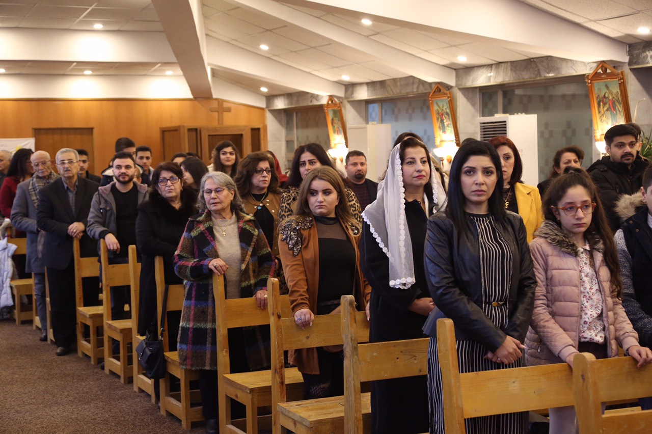 له‌ كڵێسه‌يه‌كى سلێمانى يادى له‌دايكبوونى په‌يامبه‌رى كريستيانه‌كان كرايه‌وه‌